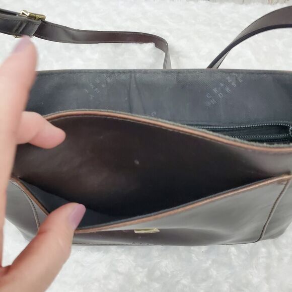 Crazy Horse by Liz Claiborne Shoulder Bag Brown - Picture 6 of 10